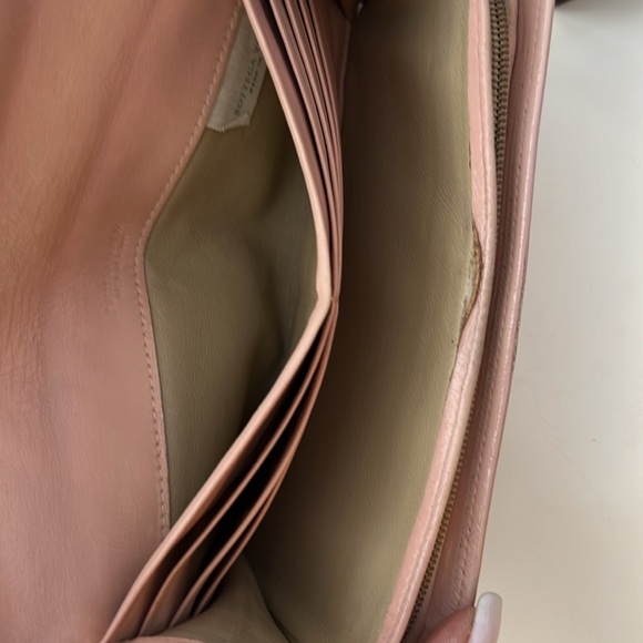 Bottega Veneta light pink wallet - Picture 4 of 7